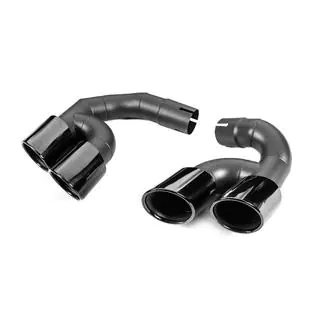 Terminali di scarico V3 Black stile X5M F95 foto 3