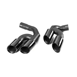 Terminali di scarico V3 Black stile X5M F95 foto 2