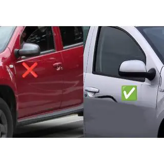 Cover Specchietti BMW-Style V1 (2 pz) Nissan Terrano 2014- foto 3