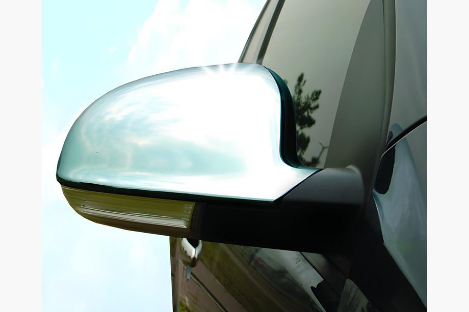 Skoda Superb 2001-2009 Coperture Specchietti (2 pz, Acciaio Inox) Image