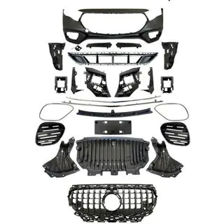 Paraurti anteriore stile W223 S63 AMG foto 3