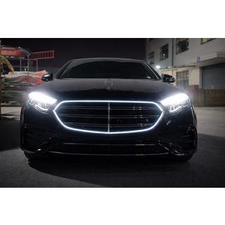 Griglia Anteriore stile W223 AMG-Line con LED foto 1