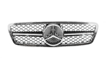 Mercedes C-class W203 2000-2007 Griglia Anteriore AMG foto 3