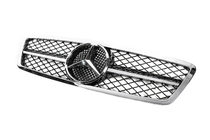 Mercedes C-class W203 2000-2007 Griglia Anteriore AMG foto 2