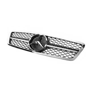 Griglia Anteriore AMG Mercedes C-class W203 2000-2007 foto 2