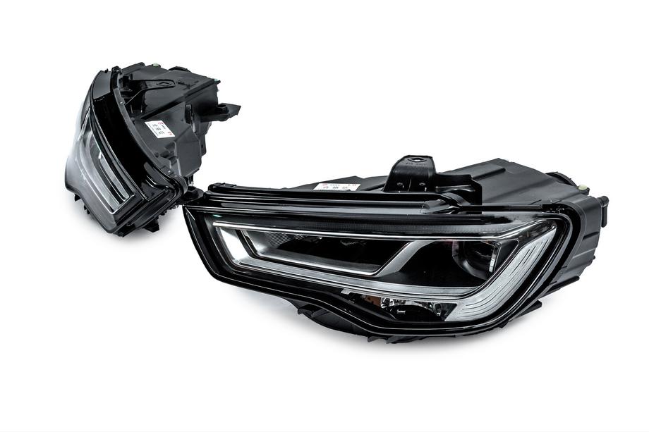 Audi A3 2012-2020 Fari anteriori Full LED (per HALOGEN, 2012-2016, 2 pz) Foto 3