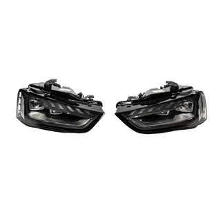 Fari Anteriori FullLed (2012-2015, Alogeno a LED, 2 pz) Audi A4 B8 2007-2015 foto 1