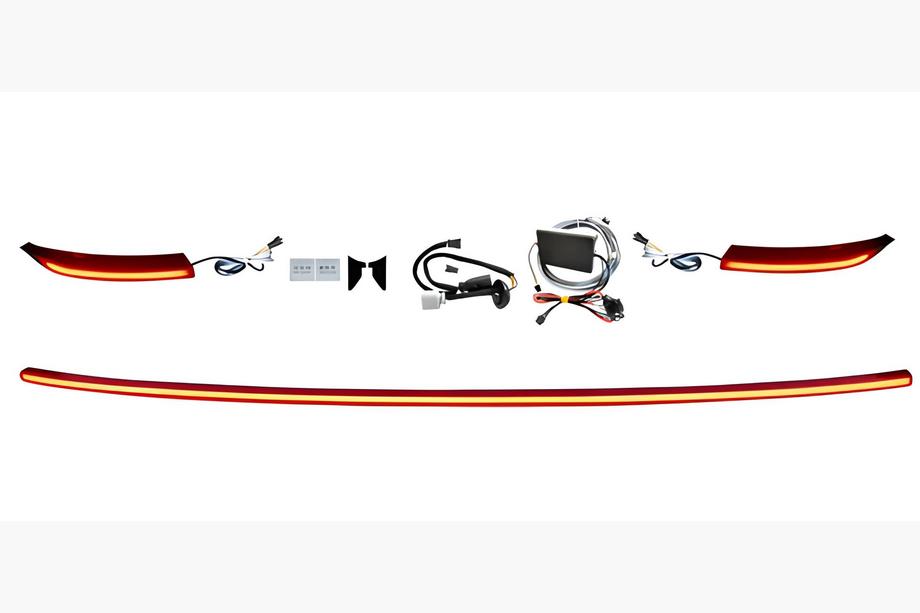 Audi A6 C8 2018–2025 Fanali posteriori LED per cofano bagagliaio Foto 2