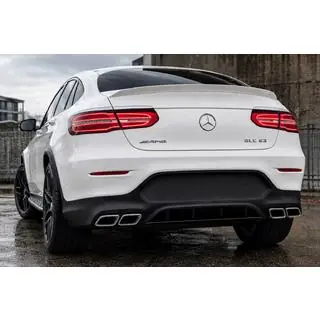 Diffusore Posteriore con Terminali Argento (Design AMG63) foto 2