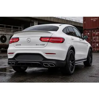 Diffusore Posteriore con Terminali Argento (Design AMG63) foto 3