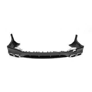 Diffusore posteriore con terminali Argento (Design AMG63) foto 4