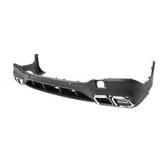 Diffusore posteriore con terminali Argento (Design AMG63) foto 3