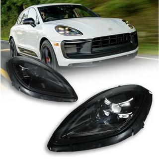 Fari anteriori neri (per 2018-2021, 2 pz) Porsche Macan 2014-2024