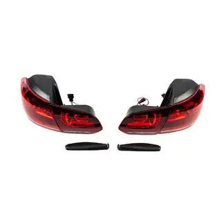 Fanali posteriori LED (2 pz) Volkswagen Golf 6 2008-2014 foto 4
