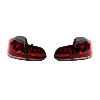 Fanali posteriori LED (2 pz) Volkswagen Golf 6 2008-2014 foto 1