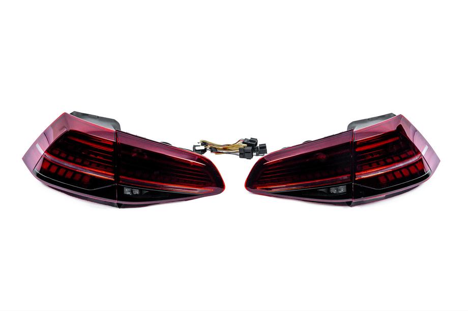 Volkswagen Golf 7/E-Golf 2012-2020 Fanali posteriori LED (2017+, Set 2 pezzi) Image