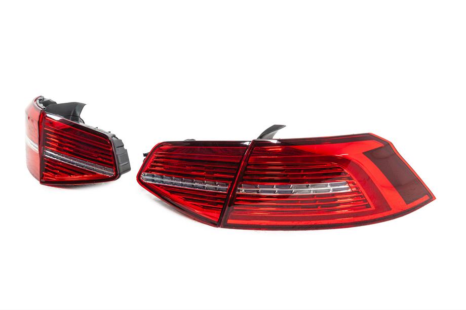 Volkswagen Passat B8 2015-2023 Fanali posteriori a LED (SD, per 2014-2018, 2 pz) Foto 5