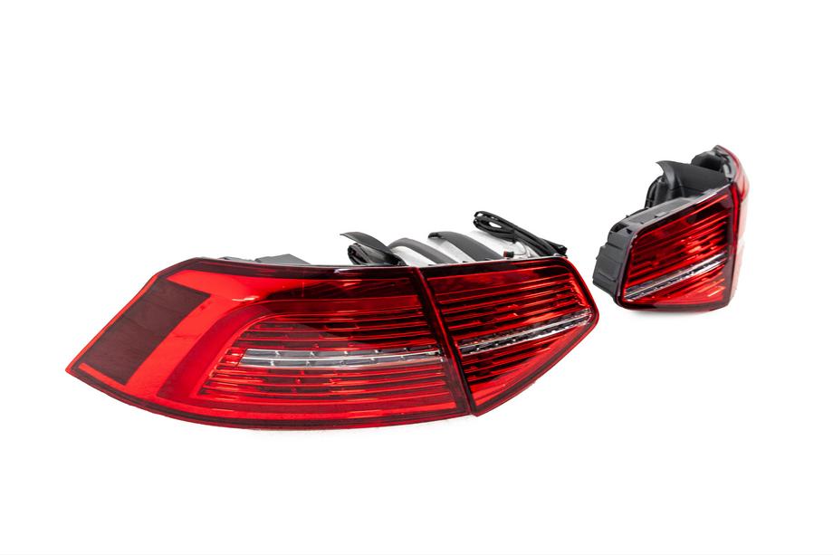 Volkswagen Passat B8 2015-2023 Fanali posteriori a LED (SD, per 2014-2018, 2 pz) Foto 6