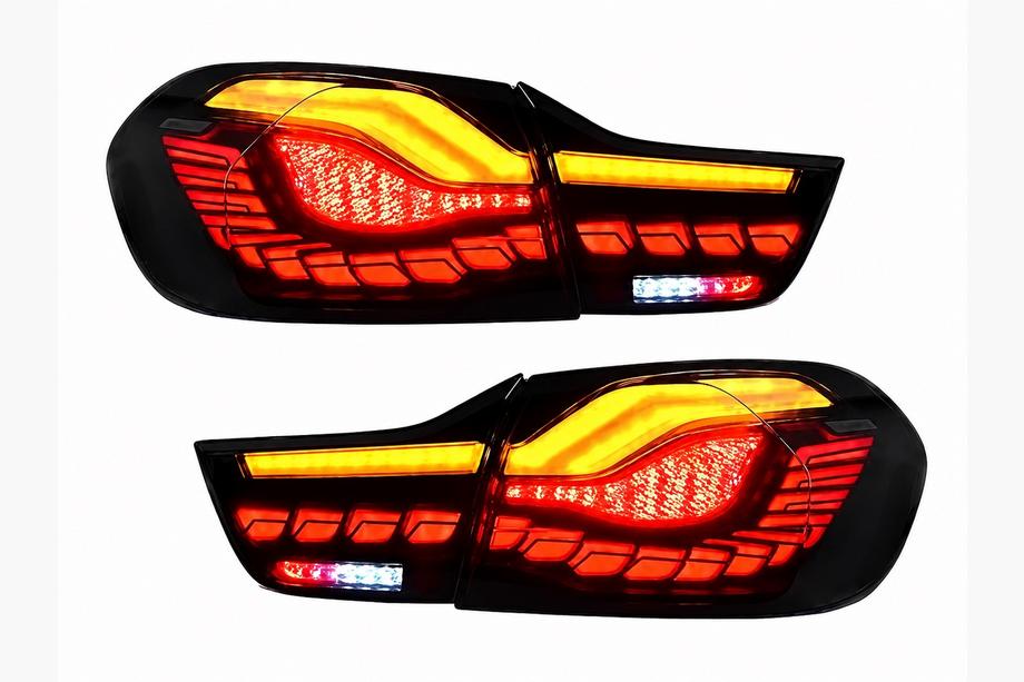 BMW 4 Series F32/F33/F36 2012-2020 Fanali Posteriori LED Red Foto 2