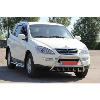 Paraurti Anteriore WT003 (Acciaio Inox) SsangYong Kyron 2005-2014 foto 1