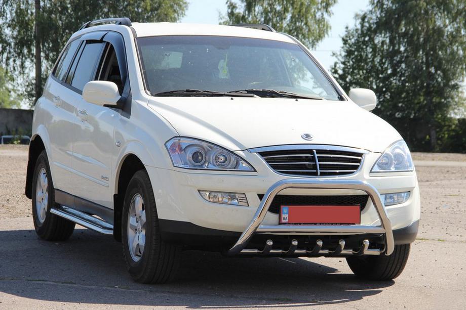 SsangYong Kyron 2005-2014 Paraurti Anteriore WT003 (Acciaio Inox) Image