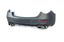 Mercedes S-class W223 2020- Paraurti posteriore con diffusore AMG S63 foto 3