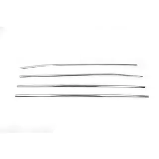 Modanature Finestrini (4 pz, Acciaio Inox) foto 2