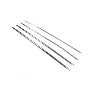 Modanature Finestrini (4 pz, Acciaio Inox) foto 3