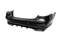 Mercedes E-class W212 2009-2016 Paraurti posteriore con diffusore E63 AMG (2013-2016) foto 3