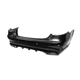 Paraurti posteriore con diffusore E63 AMG (2013-2016) foto 3