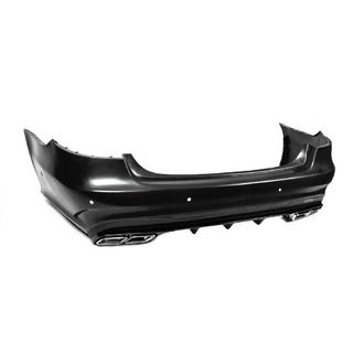 Paraurti posteriore con diffusore E63 AMG (2013-2016) foto 2