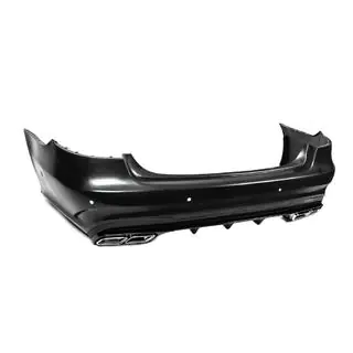 Paraurti posteriore con diffusore E63 AMG (2013-2016) foto 2