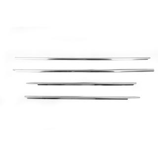 Modanature Finestrini (4 pz, Acciaio Inox) Toyota Hilux 2006-2015 foto 2