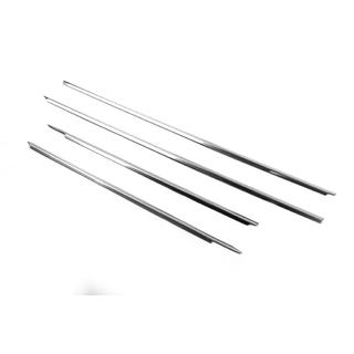Modanature Finestrini (4 pz, Acciaio Inox) Toyota Hilux 2006-2015 foto 3