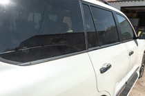 Toyota Land Cruiser 200 2007-2021 Modanature finestrini (6 pz, acciaio inox) foto 3