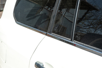 Toyota Land Cruiser 200 2007-2021 Modanature finestrini (6 pz, acciaio inox) foto 4