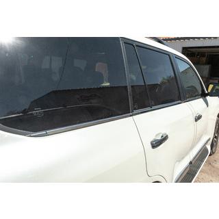Modanature finestrini (6 pz, acciaio inox) Toyota Land Cruiser 200 2007-2021 foto 3