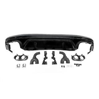 Diffusore Posteriore SQ5-Style (2017-2020, con terminali neri) Audi Q5 2017-2025 foto 1