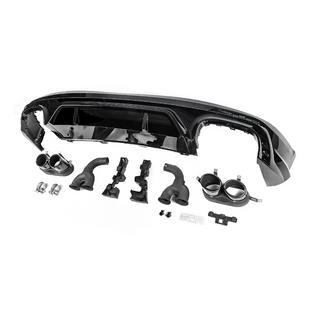 Diffusore Posteriore SQ5-Style (2017-2020, con terminali neri) Audi Q5 2017-2025 foto 2