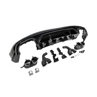 Diffusore Posteriore SQ5-Style (2017-2020, con terminali neri) Audi Q5 2017-2025 foto 3