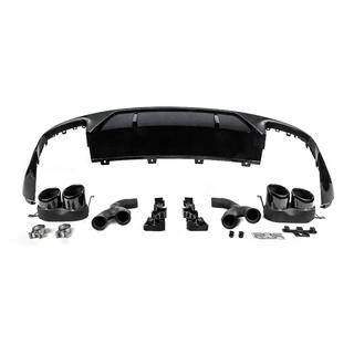 Diffusore Posteriore SQ5-Style (2017-2020, con terminali neri) Audi Q5 2017-2025 foto 4