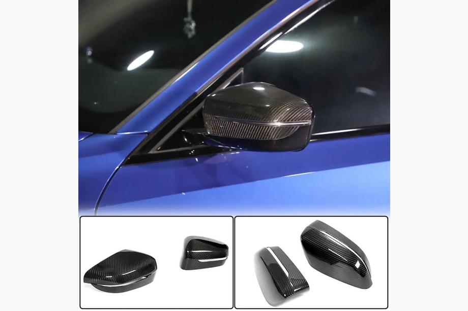 BMW Serie 5 G30/G31 2017–2023 Cover Specchietti M-Look Carbonio Secco Image
