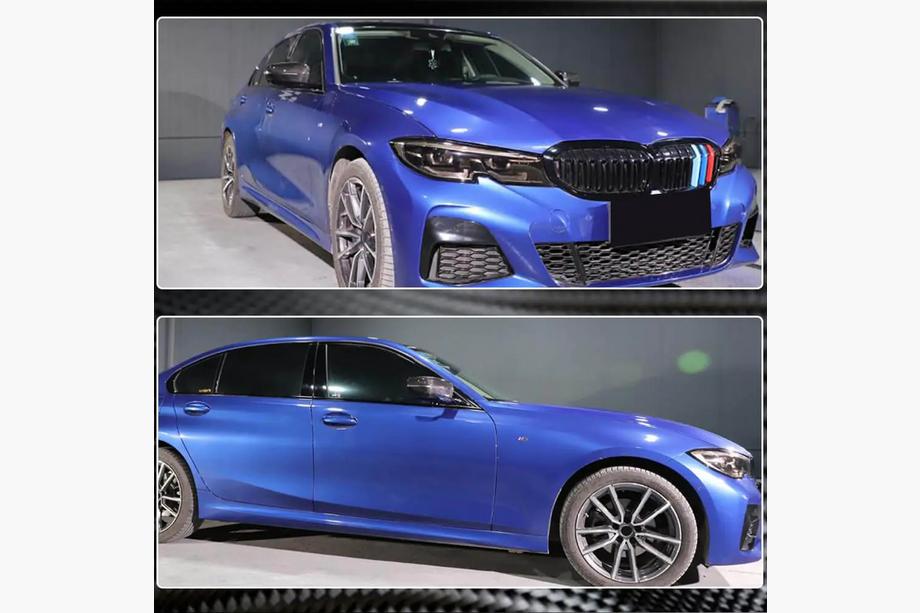 BMW 7 Series G11/G12 2015-2022 Cover Specchietti M-Look V3 (Carbonio) Foto 3