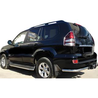 Angolari posteriori AK003 (2 pz, acciaio inox) Toyota Land Cruiser Prado 120 2002-2009 foto 1