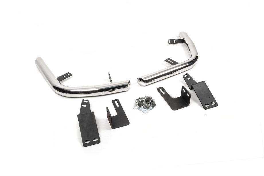 Toyota Land Cruiser Prado 120 2002-2009 Angolari posteriori AK003 (2 pz, acciaio inox) Foto 9