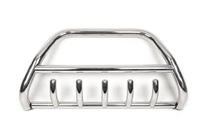 Toyota Land Cruiser Prado 120 2002-2009 Parabull bar basso WT003 (acciaio inox) foto 6