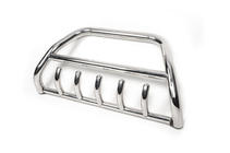 Toyota Land Cruiser Prado 120 2002-2009 Parabull bar basso WT003 (acciaio inox) foto 2