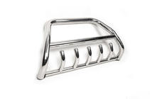 Toyota Land Cruiser Prado 120 2002-2009 Parabull bar basso WT003 (acciaio inox) foto 5