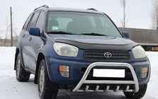 Toyota Rav 4 2001-2005 Paraurti Anteriore WT003 (Acciaio Inox) foto 3