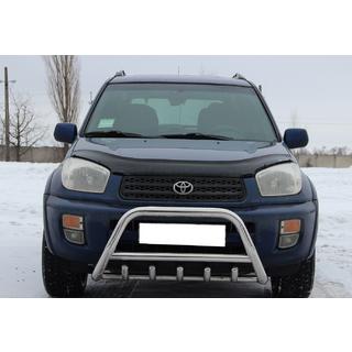Paraurti Anteriore WT003 (Acciaio Inox) Toyota Rav 4 2001-2005 foto 4